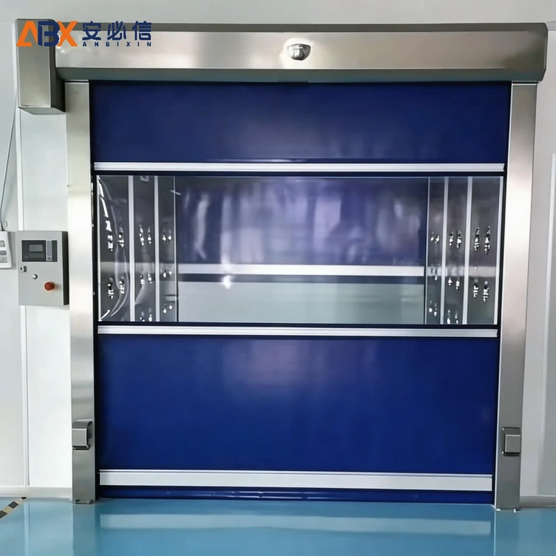 绍兴市软帘快速门